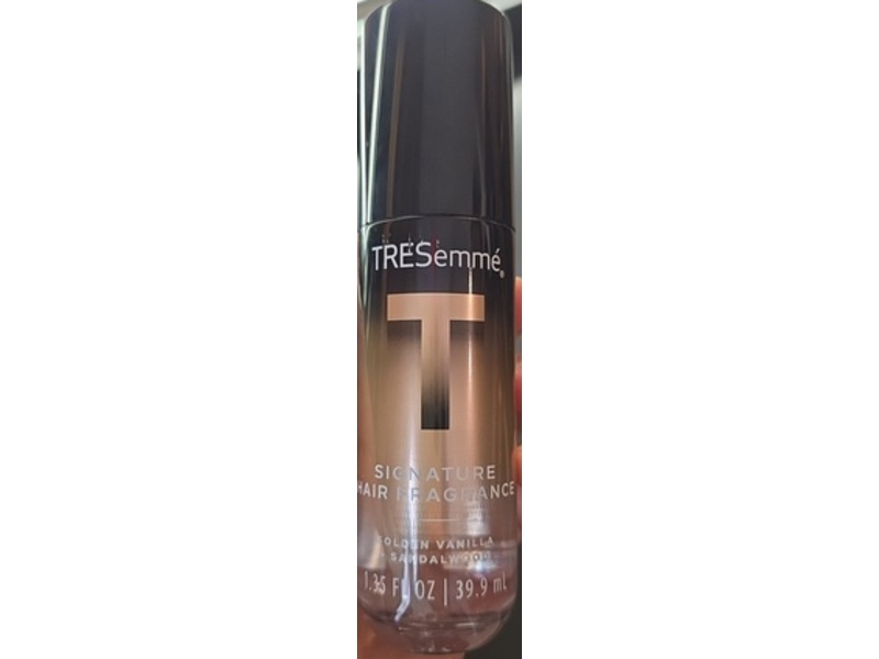 TRESemme Signature Hair Fragrance, Golden Vanilla + Sandalwood, 1.35 fl oz/39.9 mL
