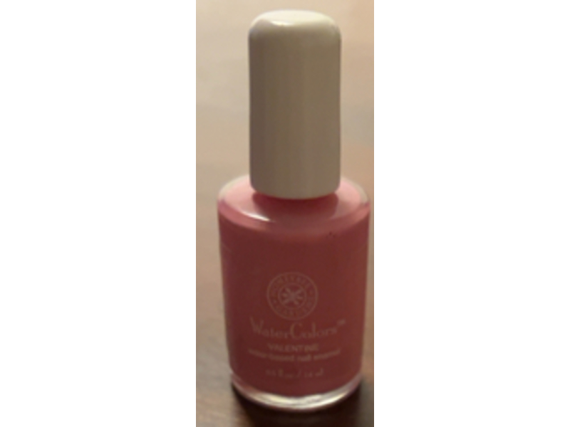 Honeybee Gardens Watercolors Nail Enamel, Valentine, 0.5 fl oz/14 mL