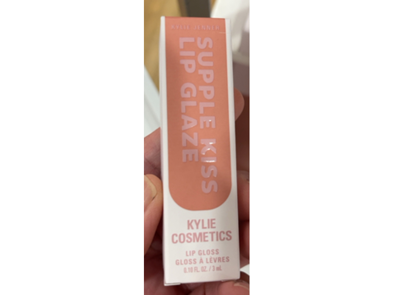 Kylie Cosmetics Supple Kiss Lip Glaze Gloss, 004 Nude Kiss, 0.10 fl oz/3 mL