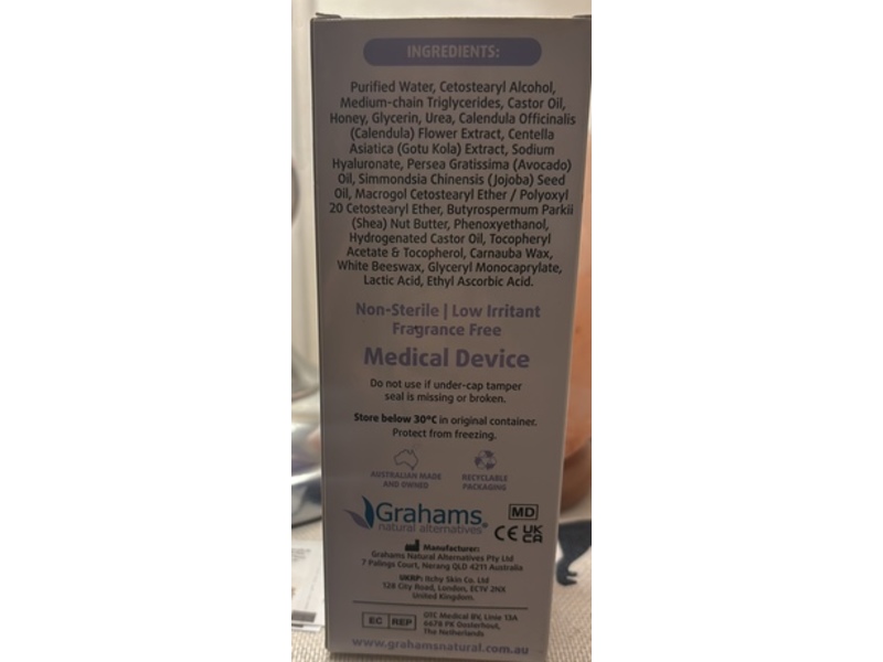 Grahams Natural Alternatives Psoriasis Cream, 5.29 oz/150 g