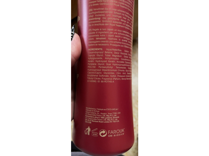 CHI Royal Treatment Hydrating Shampoo, 32 fl oz/946 mL