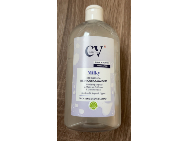 Cadea Vera Milky 3 In 1 Micellar Cleansing Water, 400 mL