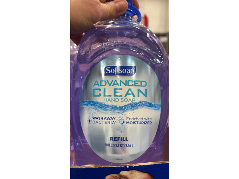 Softsoap Advanced Clean Hand Soap, 80 fl oz, Pack Of 2