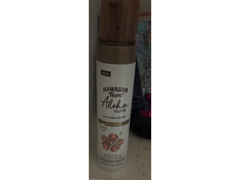 Hawaiian Tropic Aloha Glow Self-Tanning Mousse, Express Tan, 6.7 oz/189.9 g