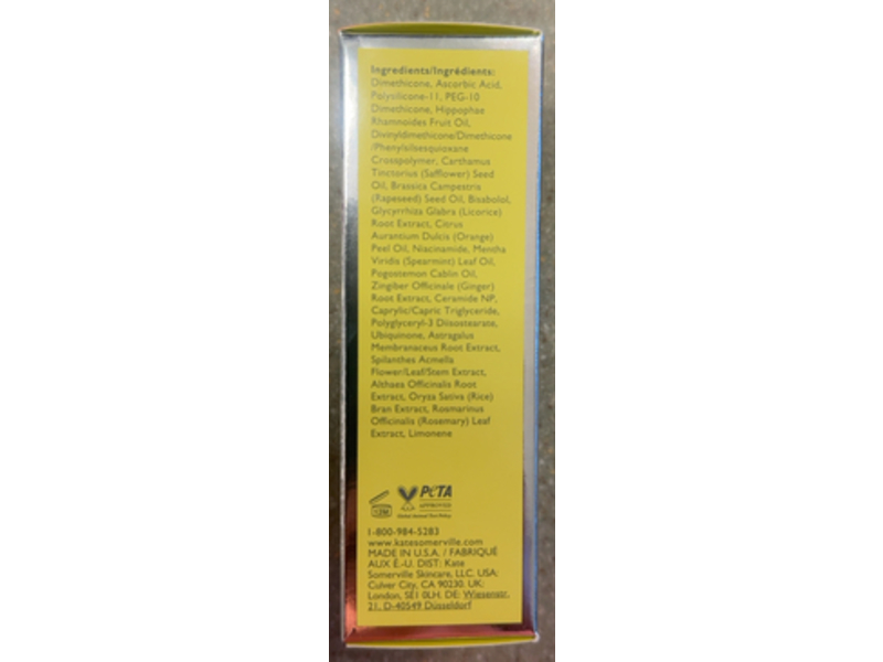 Kate Somerville Brightening Facial, Mega-C, 2 fl oz/60 mL