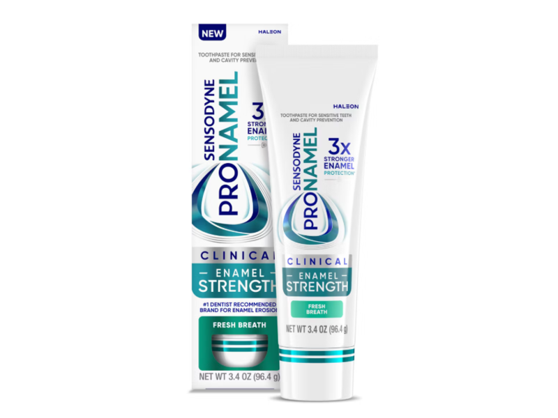 Sensodyne Pronamel Enamel Strength Toothpaste, Fresh Breath, 3.4 oz/96.4 g