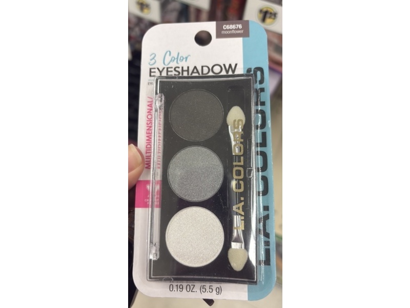 L.A. Colors Multidimensional Eyeshadow Palette, Moonflower, 0.19 oz/5.5 g