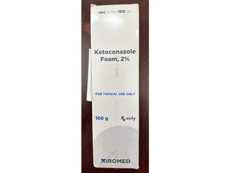 Ketoconazole Foam 2%, 100 g, Xiromed (Rx)