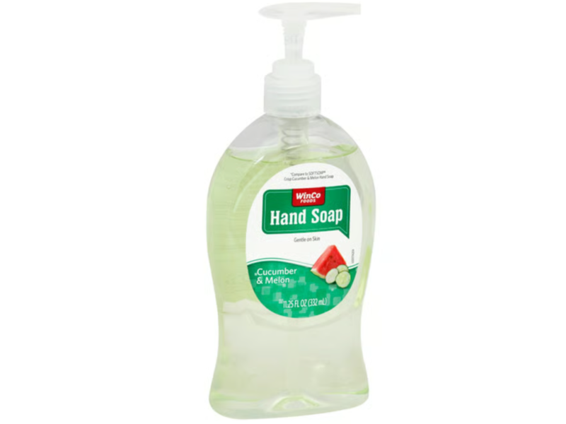 Winco Foods Hand Soap, Cucumber & Melon, 7.5 fl oz/222 mL