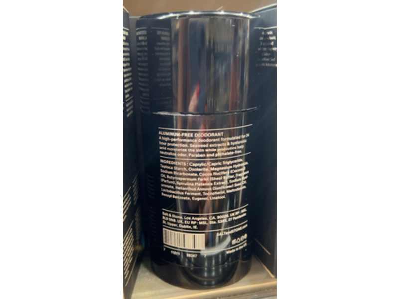 Salt & Stone Deodorant, Black Rose & Oud, 2.5 oz/75 g