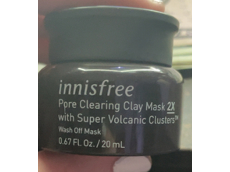 Innisfree Pore Clearing Clay Mask, Super Volcanic Cluster 0.67 fl oz/20 ml