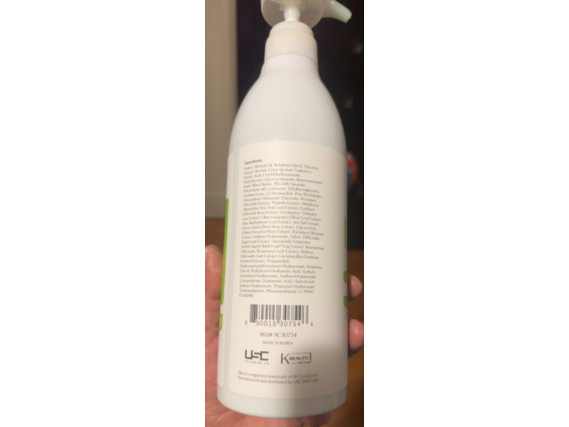 Allur Hand & Body Lotion, Aloe Vera, 25.4 fl oz