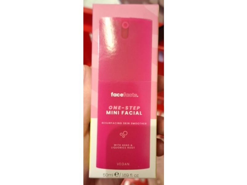 Facefacts Resurfacing Skin Smoother, One Step Mini Facial, 1.69 fl oz/50 mL