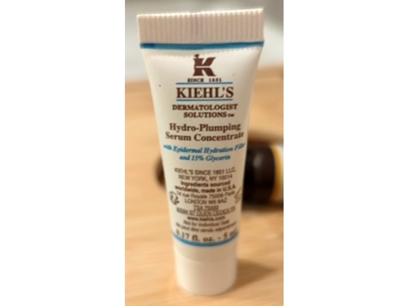Kiehl's hydro-Plumping Serum Concentrate, 0.17 fl oz/5 mL