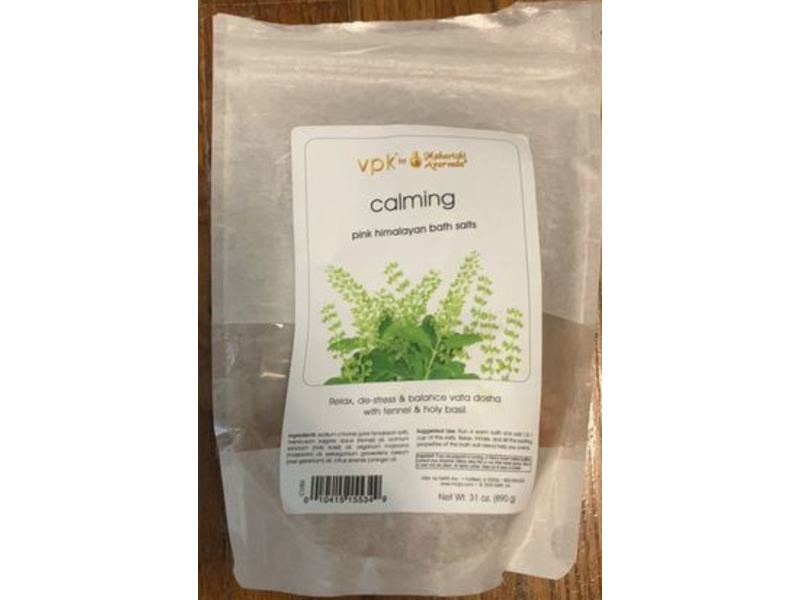 Maharishi Ayurveda Pink Himalayan Bath Salts, Calming, 31 oz/890 g