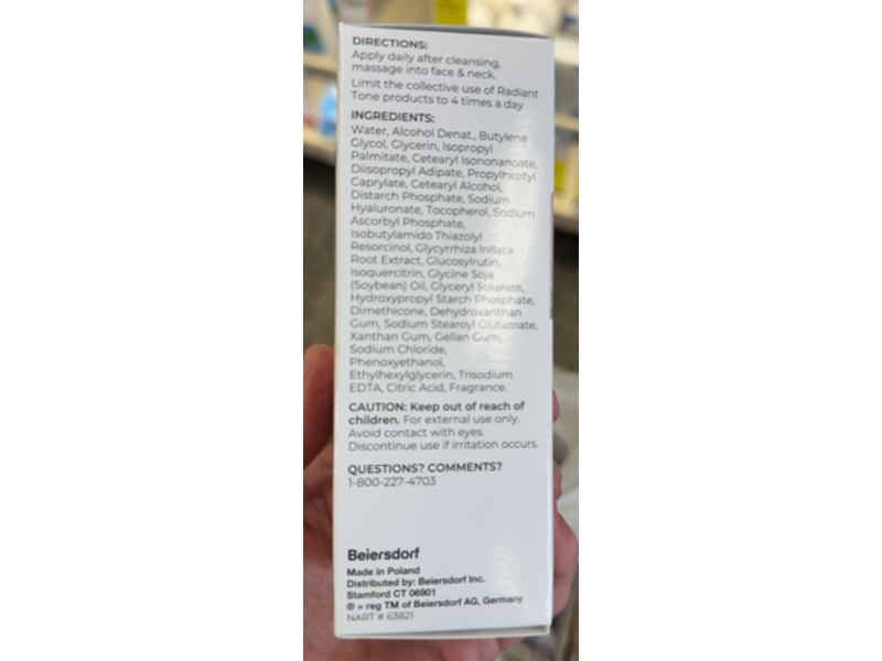 Eucerin Radiant Tone Dual Serum, 1 fl oz/30 mL