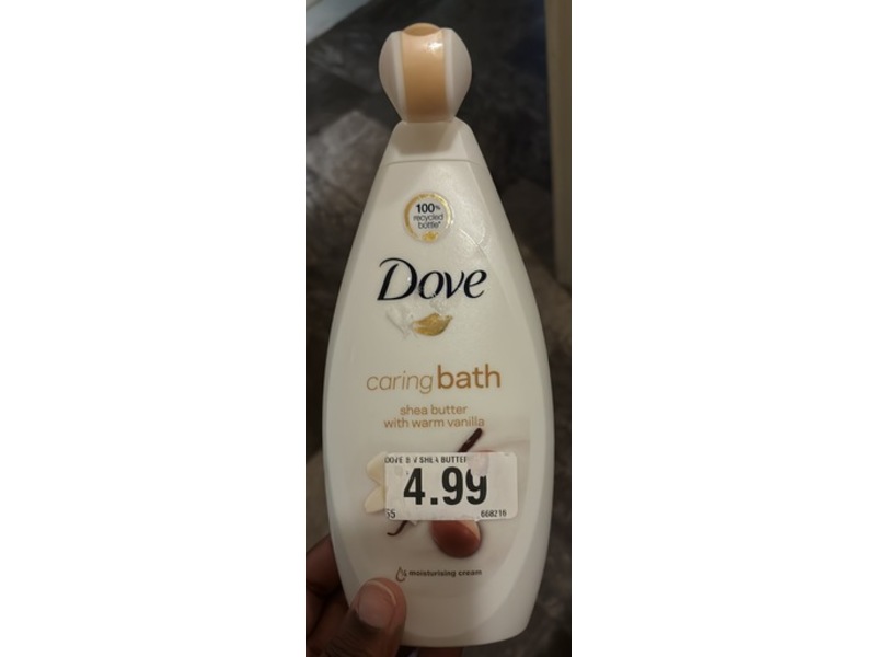 Dove Moisturizing Cream, Warm Vanilla, 500 mL