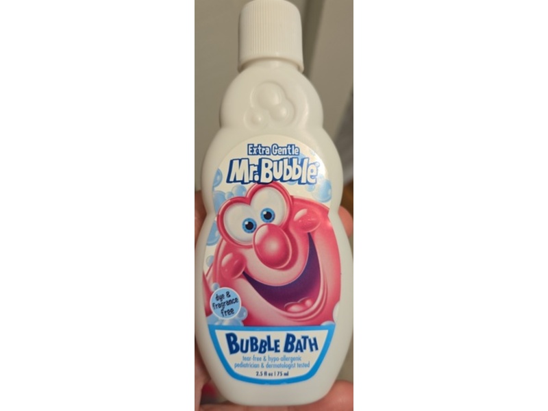 Mr. Bubble Extra Gentle Bubble Bath, 2.5 fl oz/75 mL