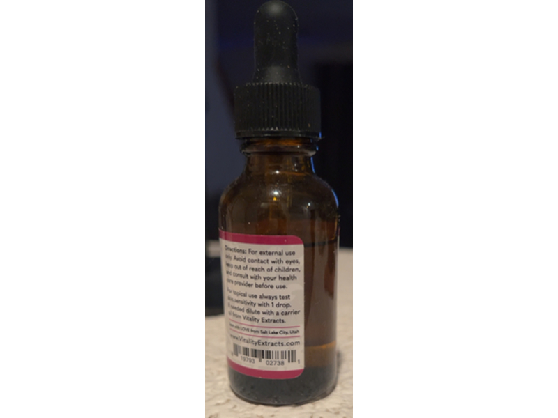 Vitality Extracts Pure Essential Oil, Helichrysum, 30 mL