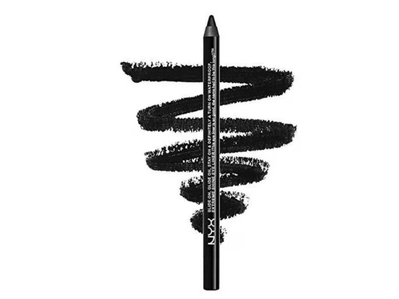 NYX Professional Makeup Slide On Pencil, Jet Black, 0.04 oz