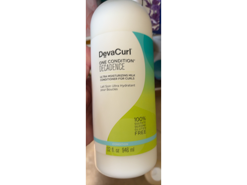 Devacurl One Condition Decadence Ultra Moisturizing Milk Conditioner, 32 fl oz/946 mL