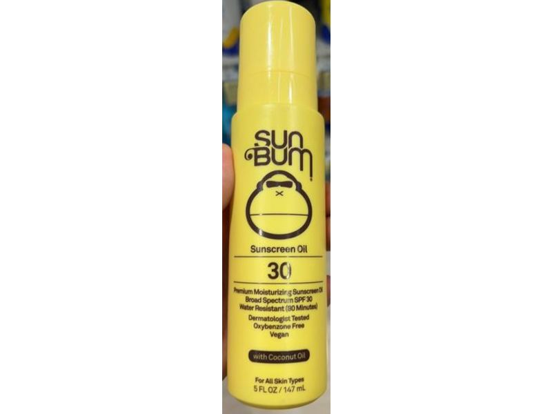 Sun Bum Moisturizing Sunscreen Spray, SPF 30, 5 fl oz/147 mL