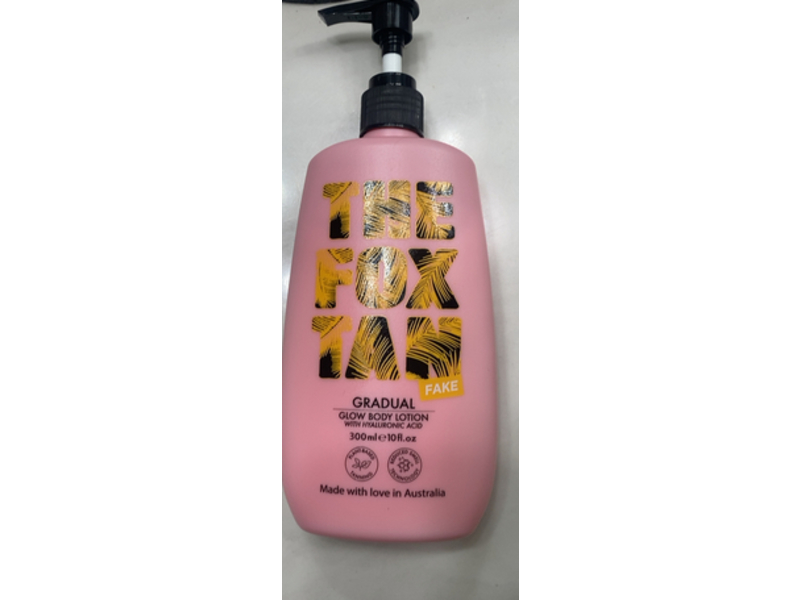 The Fox Tan Gradual Glow Body Lotion, 10.1 fl oz/300 mL
