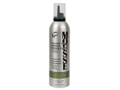 Vigorol Mega Moisture Mousse, Olive Oil, 2.5 fl oz/73 mL