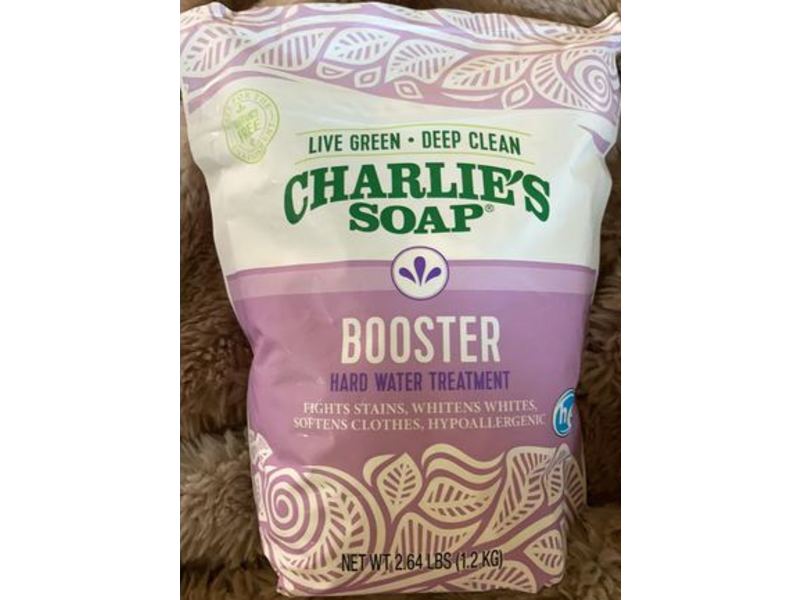 Charlie's Soap Booster Hard Water Treatment, 2.64 lbs/1.2 kg