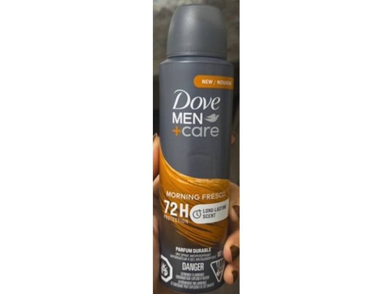 Dove Men + Care 72H Protection Antiperspirant Dry Spray, Morning Fresco, 107 g