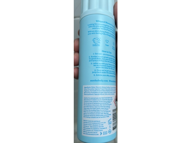 Sundae Whipped Shower Foam, Cool Mint, 8.9 fl oz/265 mL