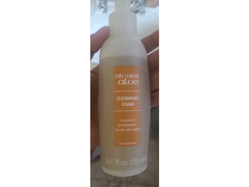 Alcare Aloe Cleansing Foam, 5.07 fl oz/150 mL