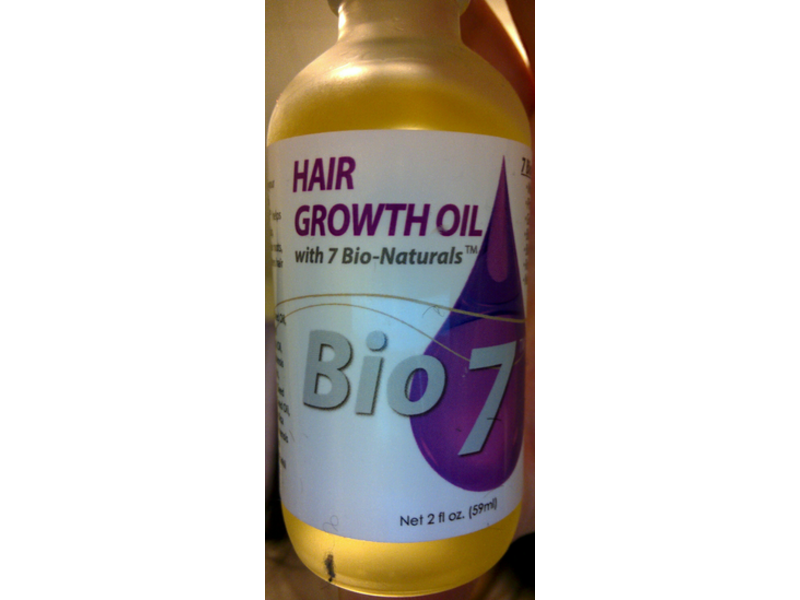 By Natures Bio7 Hair Growth Oil, 2 fl oz/59 mL