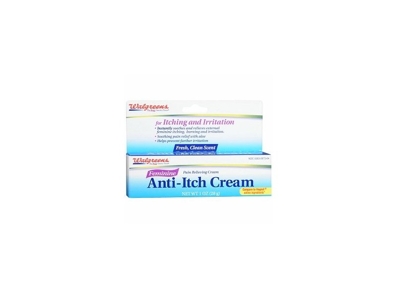 Walgreens Antiitch Pain Relieving Cream Ingredients and Reviews
