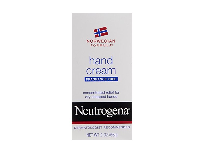 Neutrogena Norwegian Formula Hand Cream, Fragrance-Free, 2 Ounce (Pack of 2)