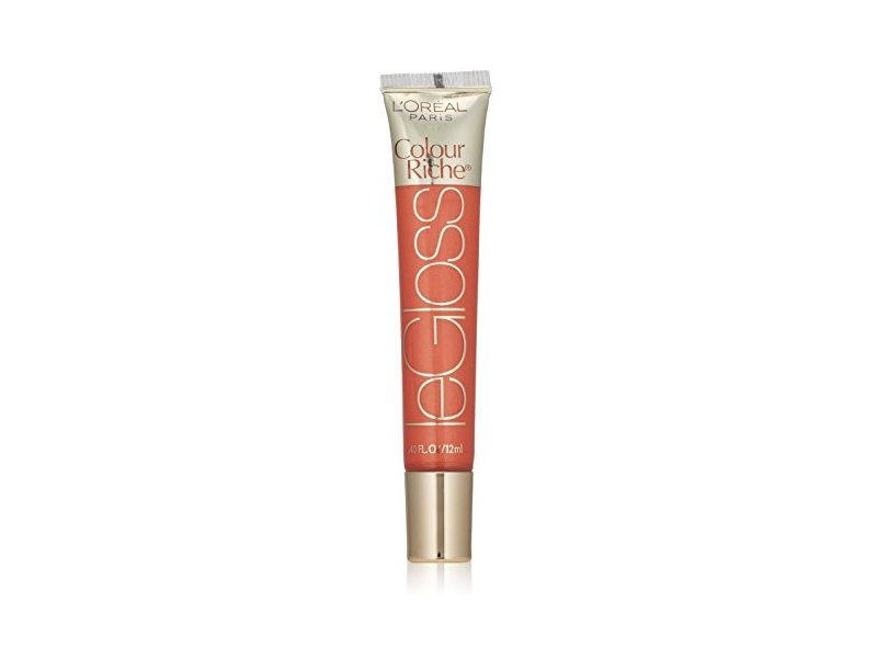 L'Oreal Paris Colour Riche Le Gloss, Golden Splash, 0.40 fl oz/12 mL