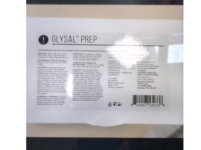 Hydrafacial Glysal Peel 7.5 %, 0.3 fl oz/9 mL