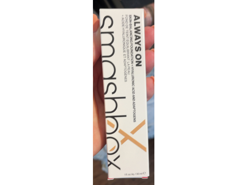 Smashbox Always On Skin-Balancing Foundation, L20W, 1 fl oz/30 mL