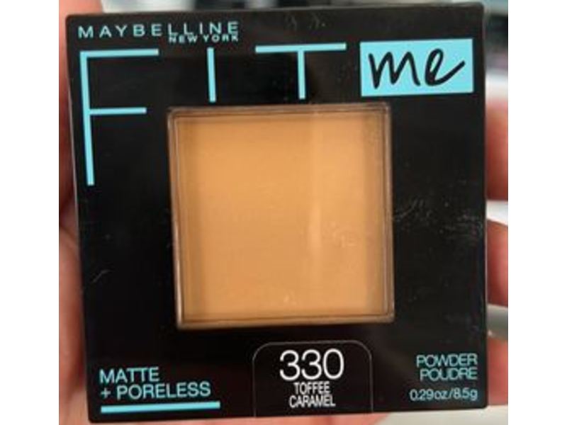 Maybelline New York Fit Me Matte + Poreless Powder, 330 Toffee , 0.29 oz/8.5 g