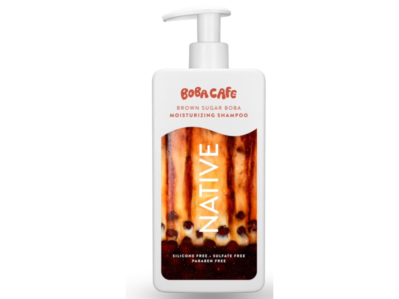 Native Moisturizing Shampoo, Boba Cafe, 16.5 fl oz/487 mL