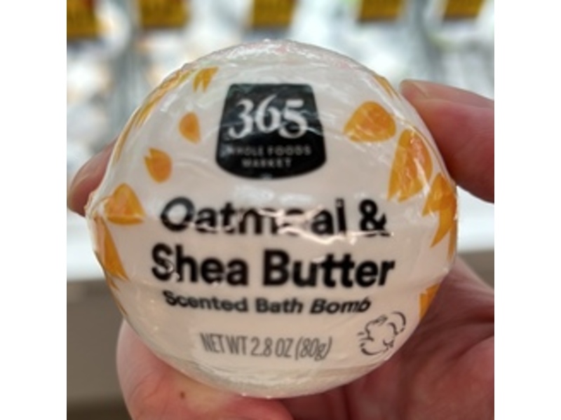 Whole Foods Market Bath Bomb, Oatmeal & Shea, 2.8 oz/80 g