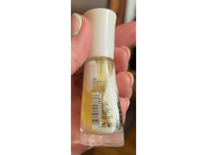 Sally Hansen Insta Dri Nail Color, 113 White On Time, 0.31 fl oz/9.17 mL