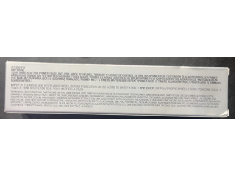 M.A.C Studio Fix Mattifine 12HR Shine-Control Primer, 1.0 fl oz/30 mL
