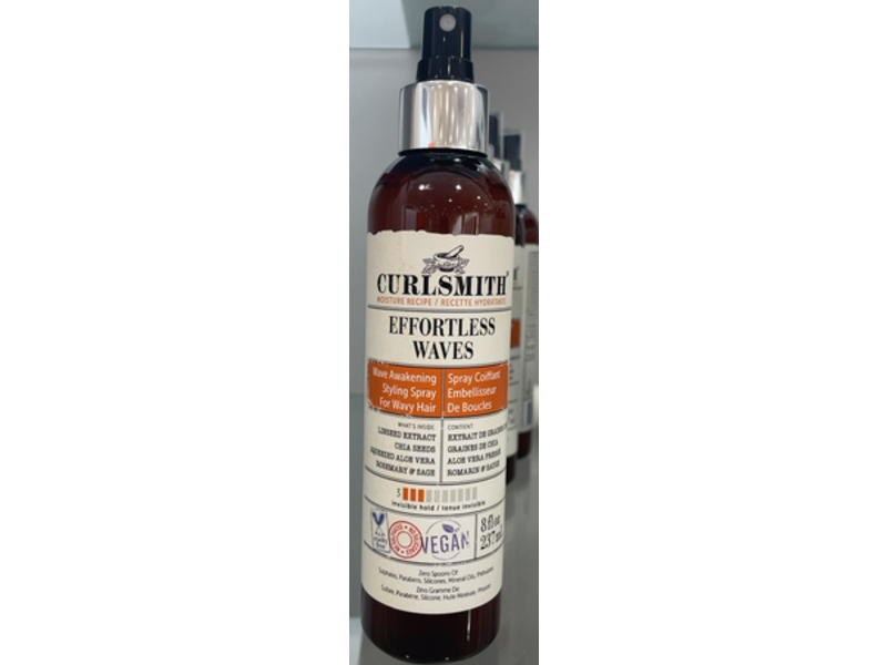 Curlsmith Effortless Waves Styling Spray, 8 fl oz/237 mL