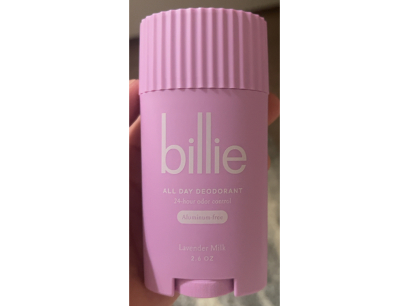 Billie All Day Deodorant, Lavender Milk, 2.6 oz