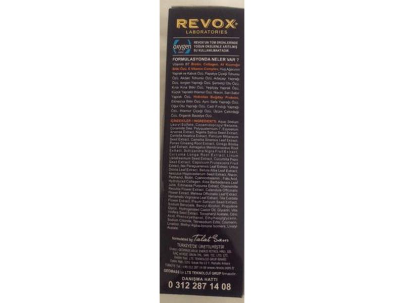 Revox Biotin Collagen Horse Tail Extract Shampoo, 360 mL