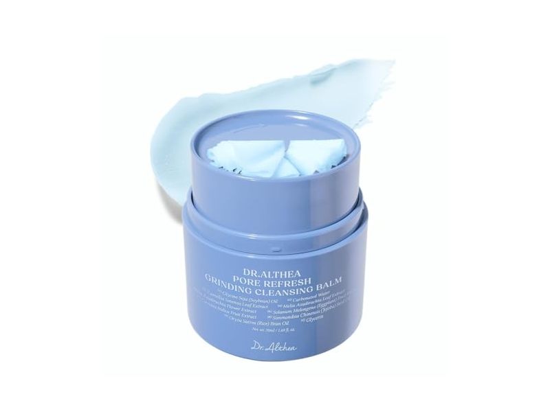 Dr.Althea Pore Refresh Grinding Cleansing Balm, 1.69 fl oz/50 mL