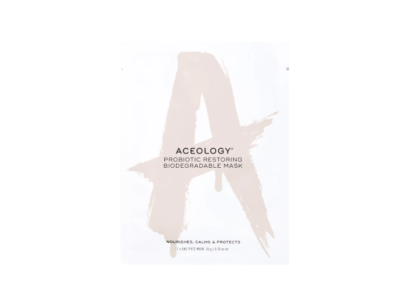 Aceology Probiotic Restoring Biodegradable Mask, 0.70 oz /20 g