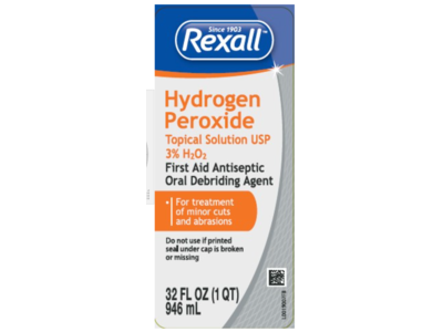 Rexall First Aid Antiseptic, Hydrogen Peroxide, 32 fl oz/946 mL
