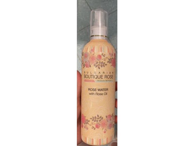 Bulgarian Boutique Rose Water, Rose Oil, 11.1 fl oz/330 mL